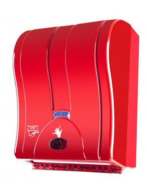 PALEX Otomatik Havlu Dispenseri Kırmızı 3491-B